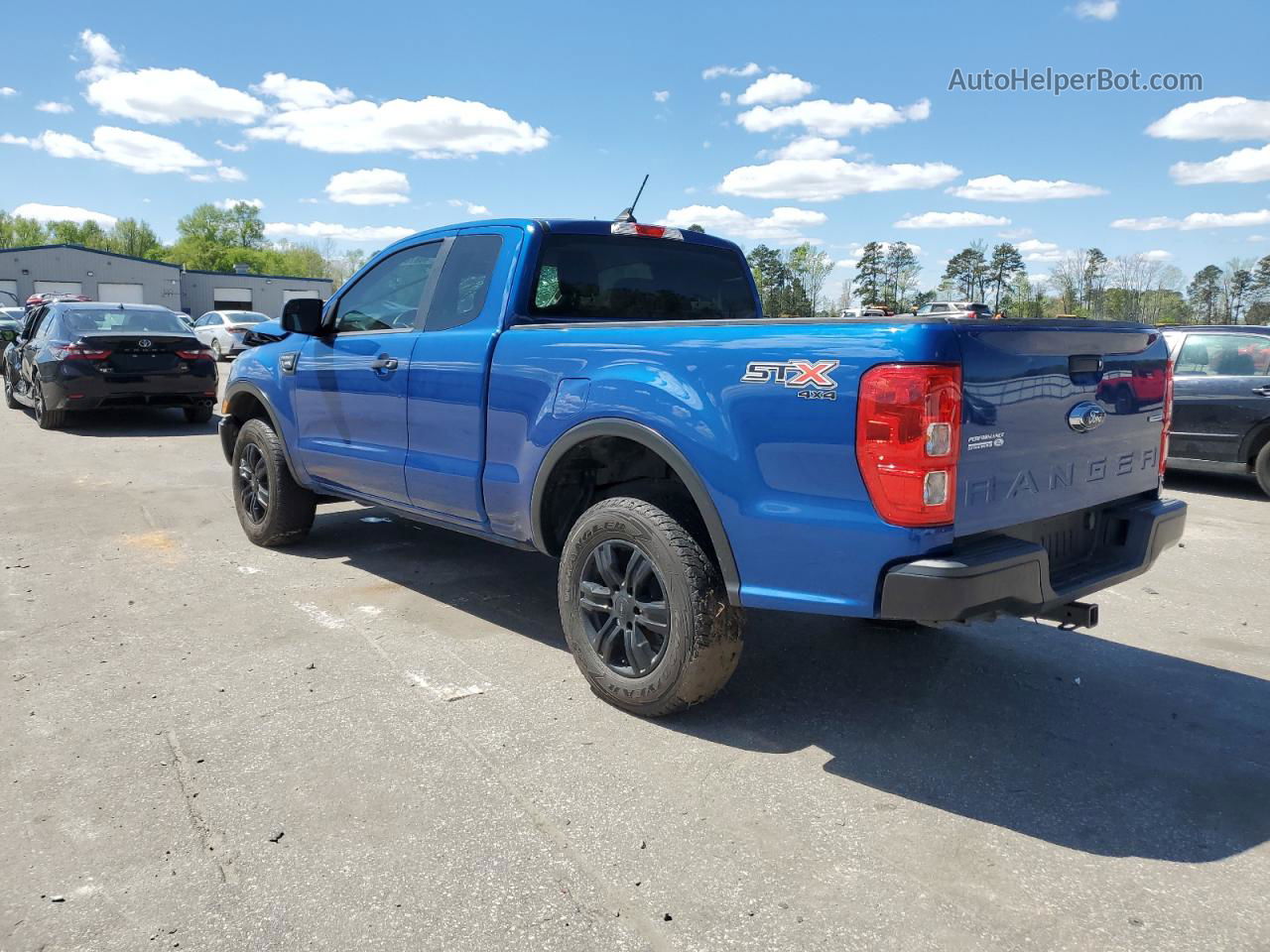 2019 Ford Ranger Xl Blue vin: 1FTER1FH5KLB11028