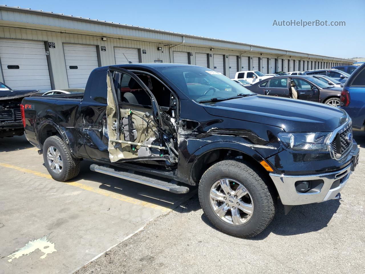 2020 Ford Ranger Xl Black vin: 1FTER1FH5LLA37739