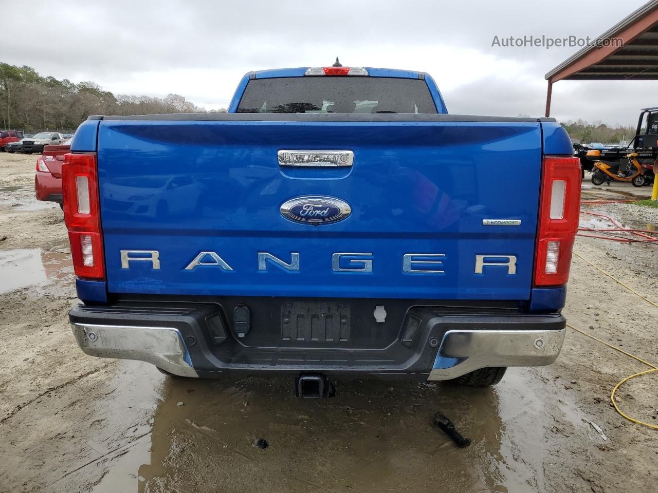 2019 Ford Ranger Xl Blue vin: 1FTER1FH6KLB12835