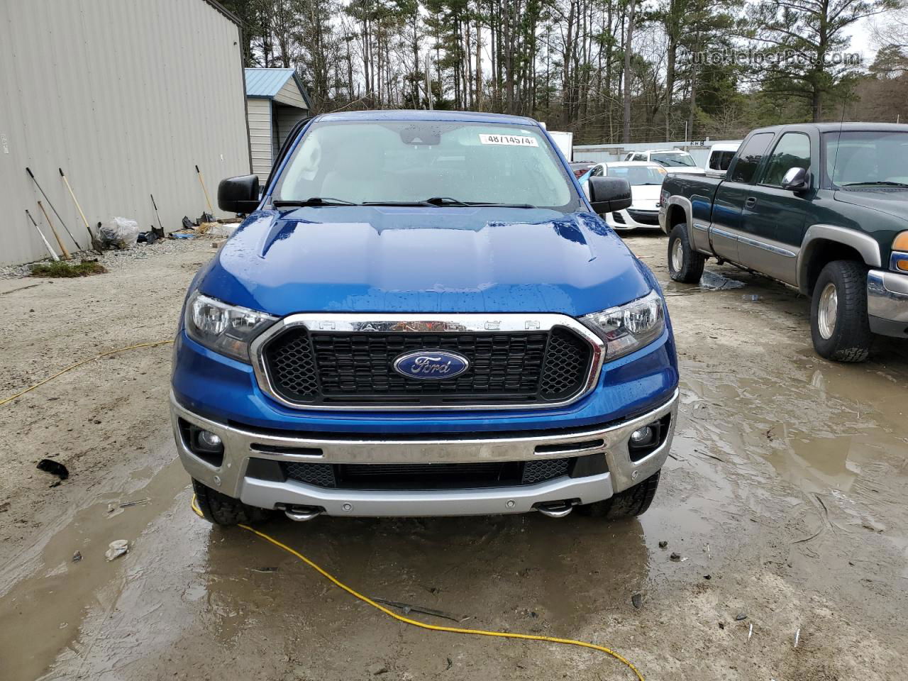 2019 Ford Ranger Xl Blue vin: 1FTER1FH6KLB12835