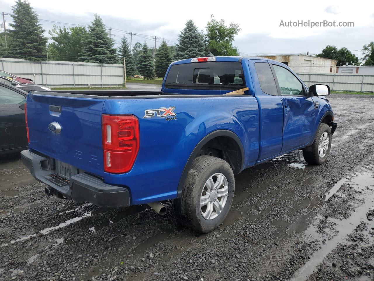 2020 Ford Ranger Xl Blue vin: 1FTER1FH6LLA95942