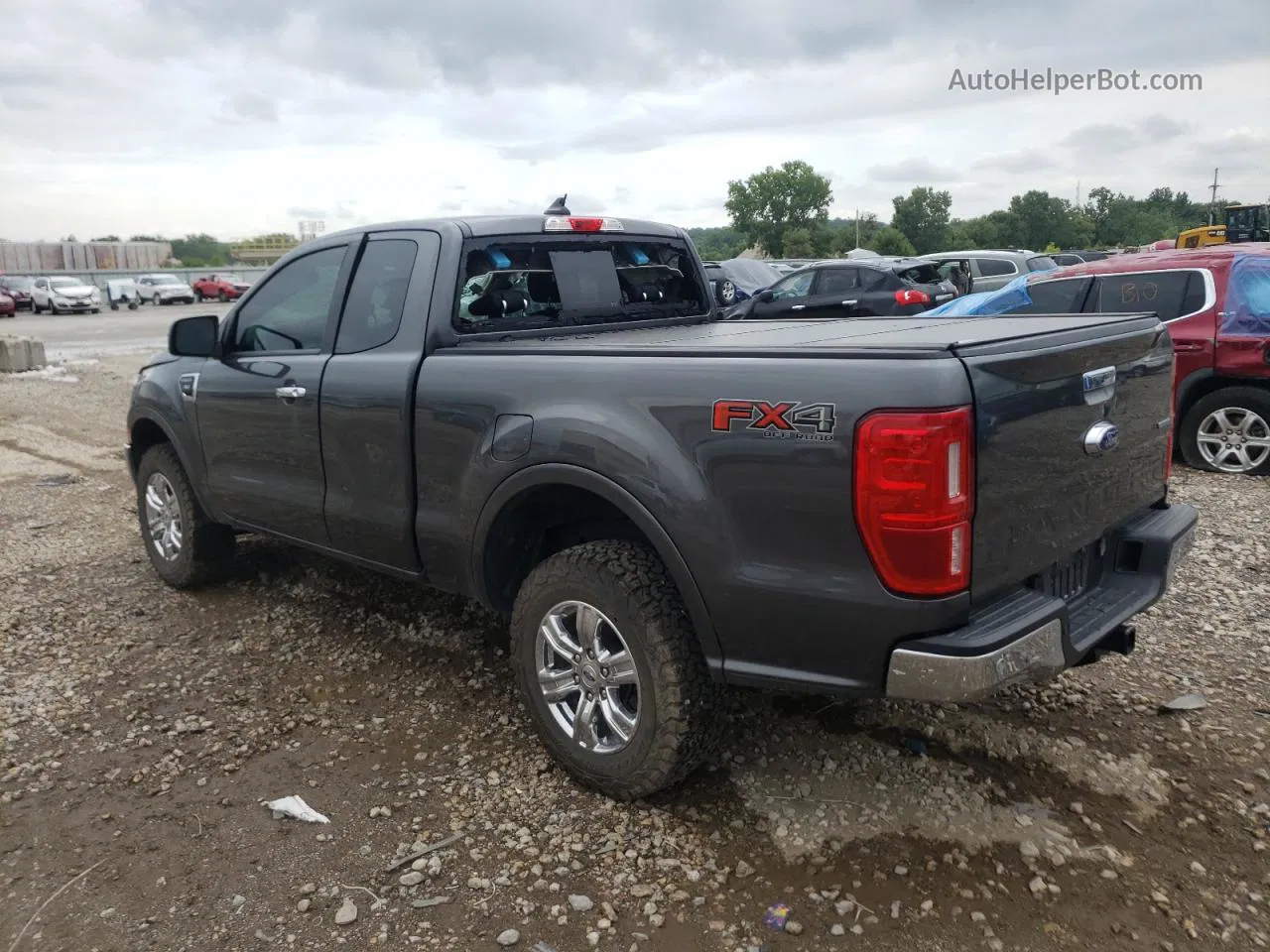 2019 Ford Ranger Xl Gray vin: 1FTER1FH7KLA24599