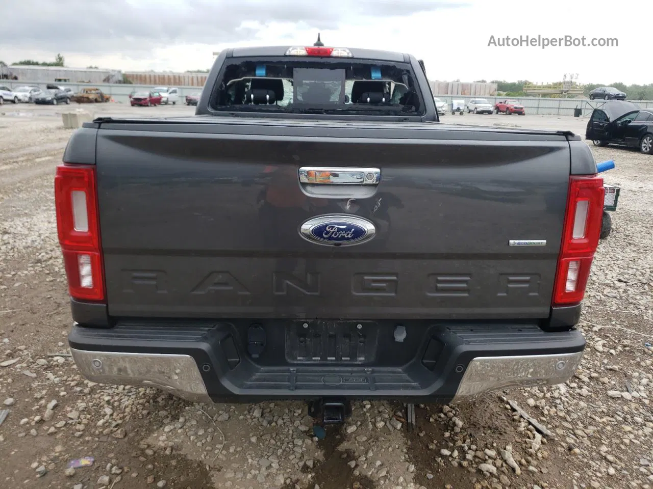 2019 Ford Ranger Xl Gray vin: 1FTER1FH7KLA24599