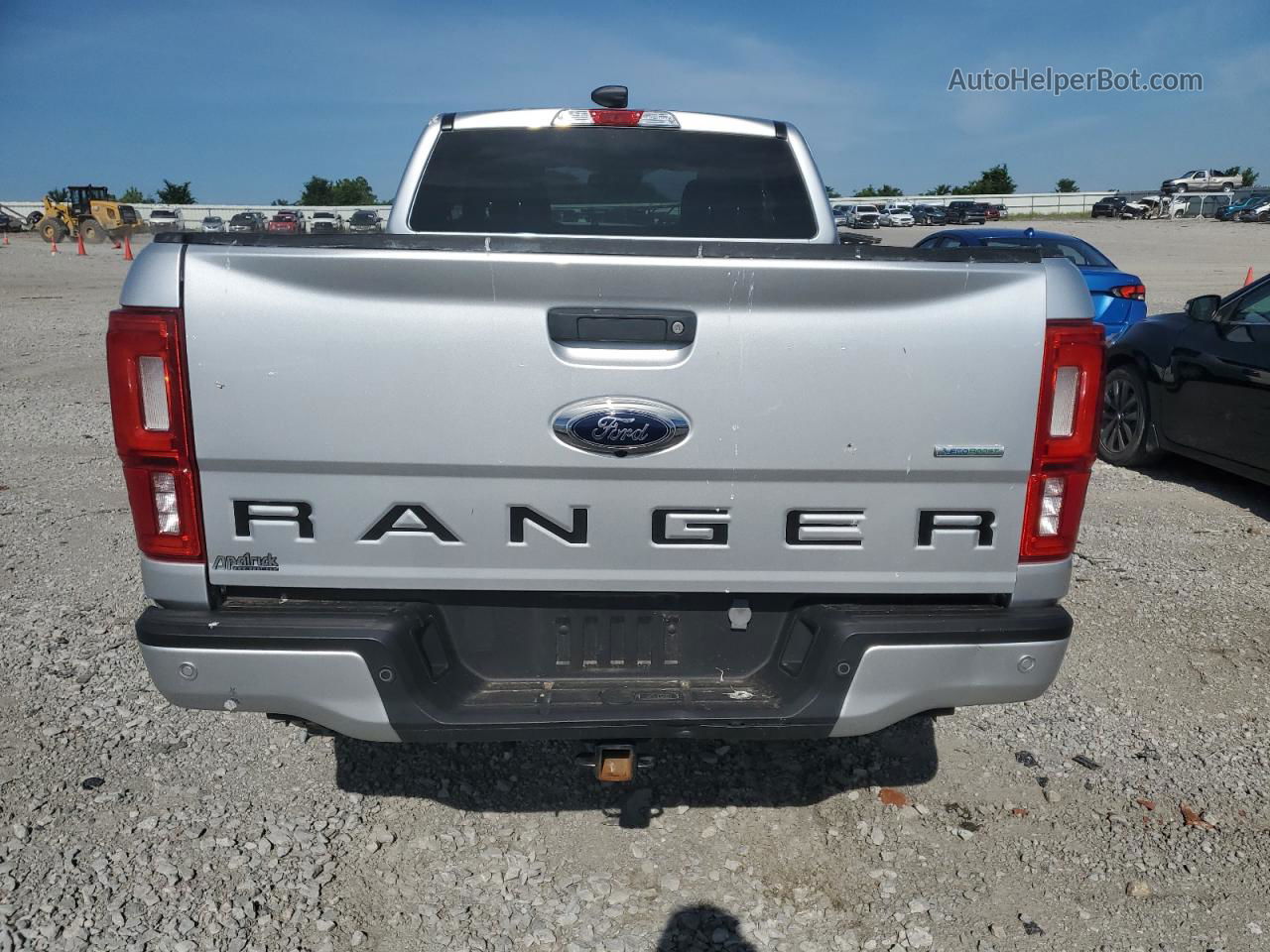 2019 Ford Ranger Xl Silver vin: 1FTER1FH7KLA54587