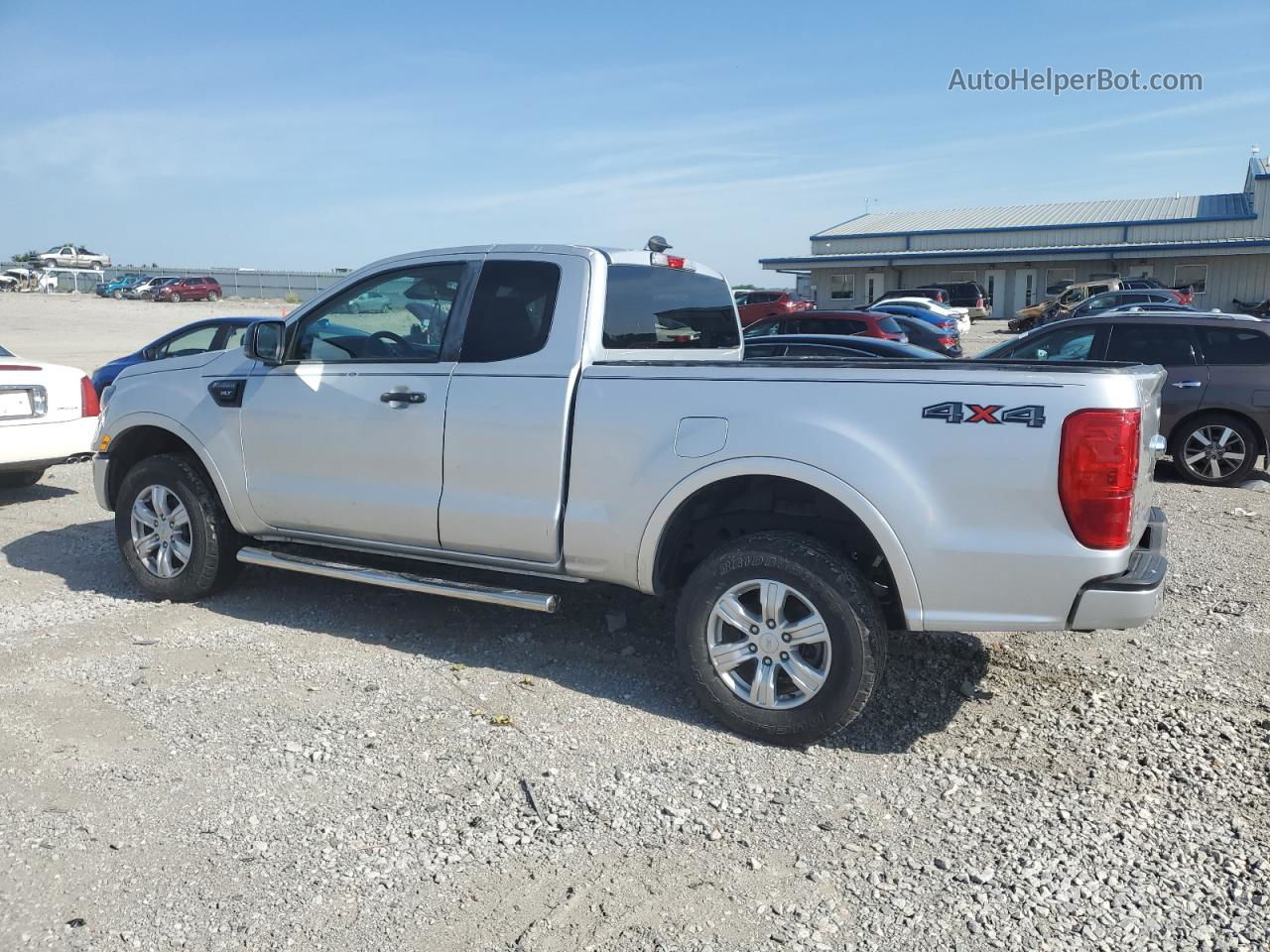 2019 Ford Ranger Xl Silver vin: 1FTER1FH7KLA54587