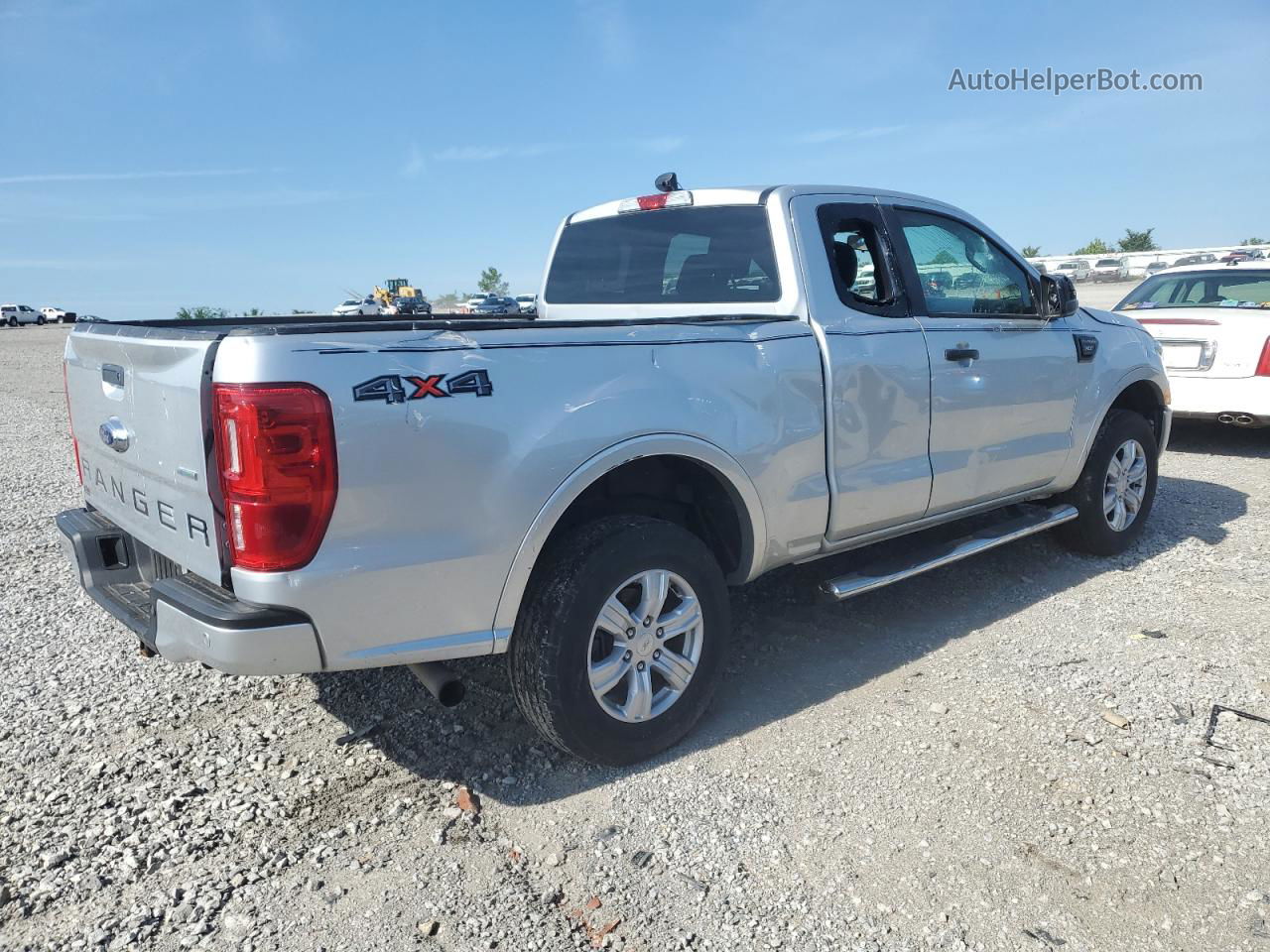 2019 Ford Ranger Xl Silver vin: 1FTER1FH7KLA54587