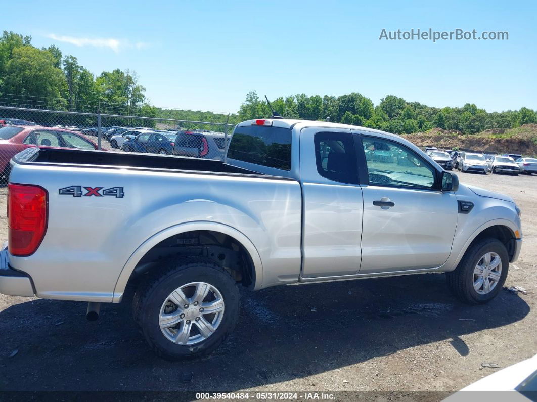 2019 Ford Ranger Xlt Silver vin: 1FTER1FH7KLA61443