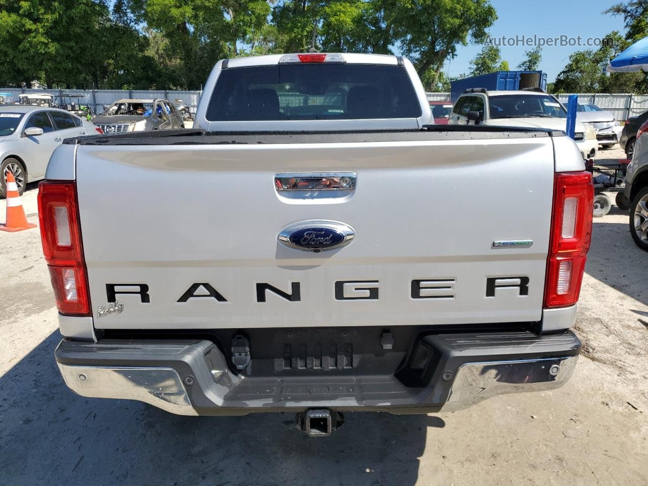 2019 Ford Ranger Xl Silver vin: 1FTER1FH7KLA84494