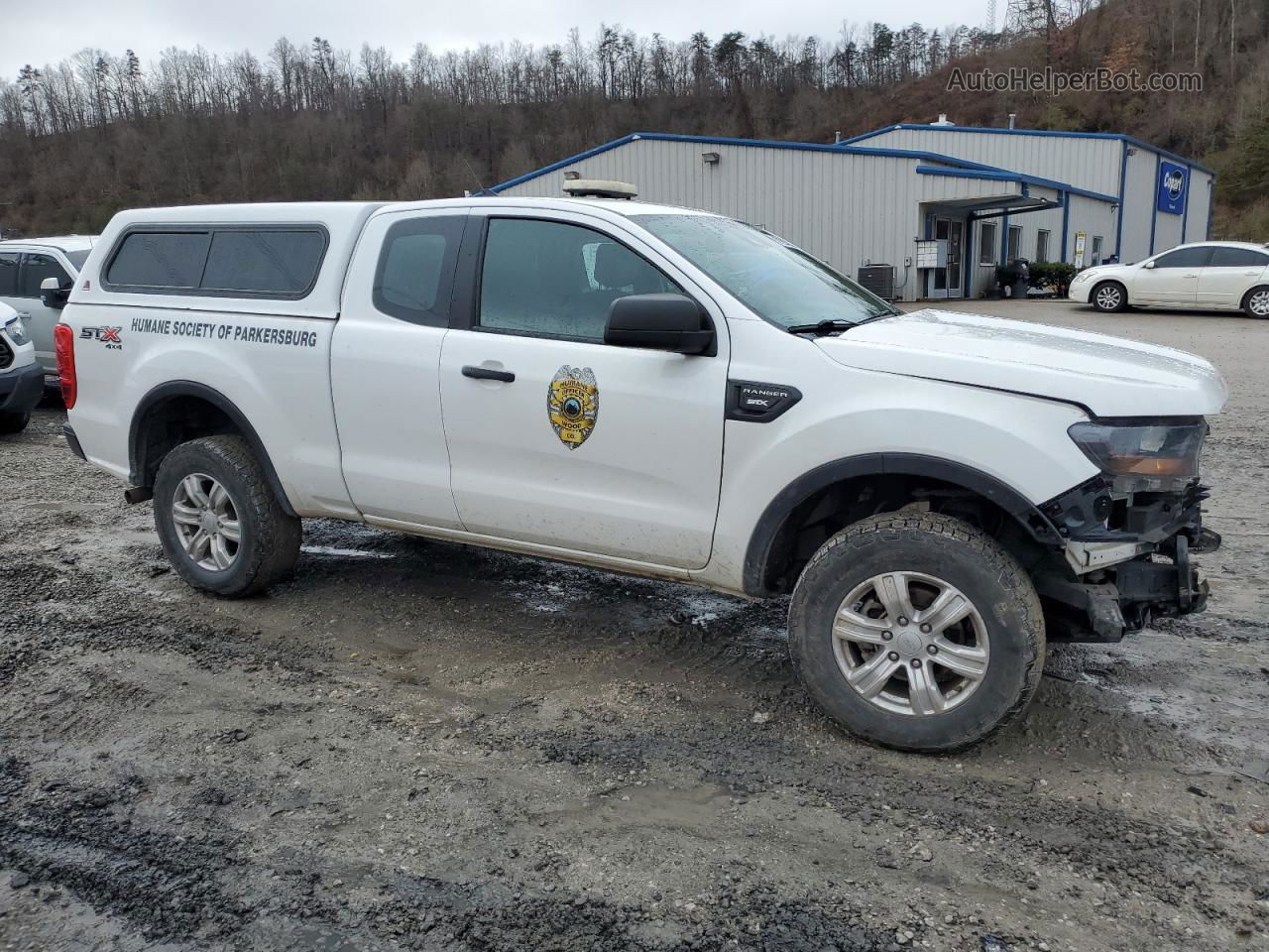 2020 Ford Ranger Xl White vin: 1FTER1FH7LLA03575