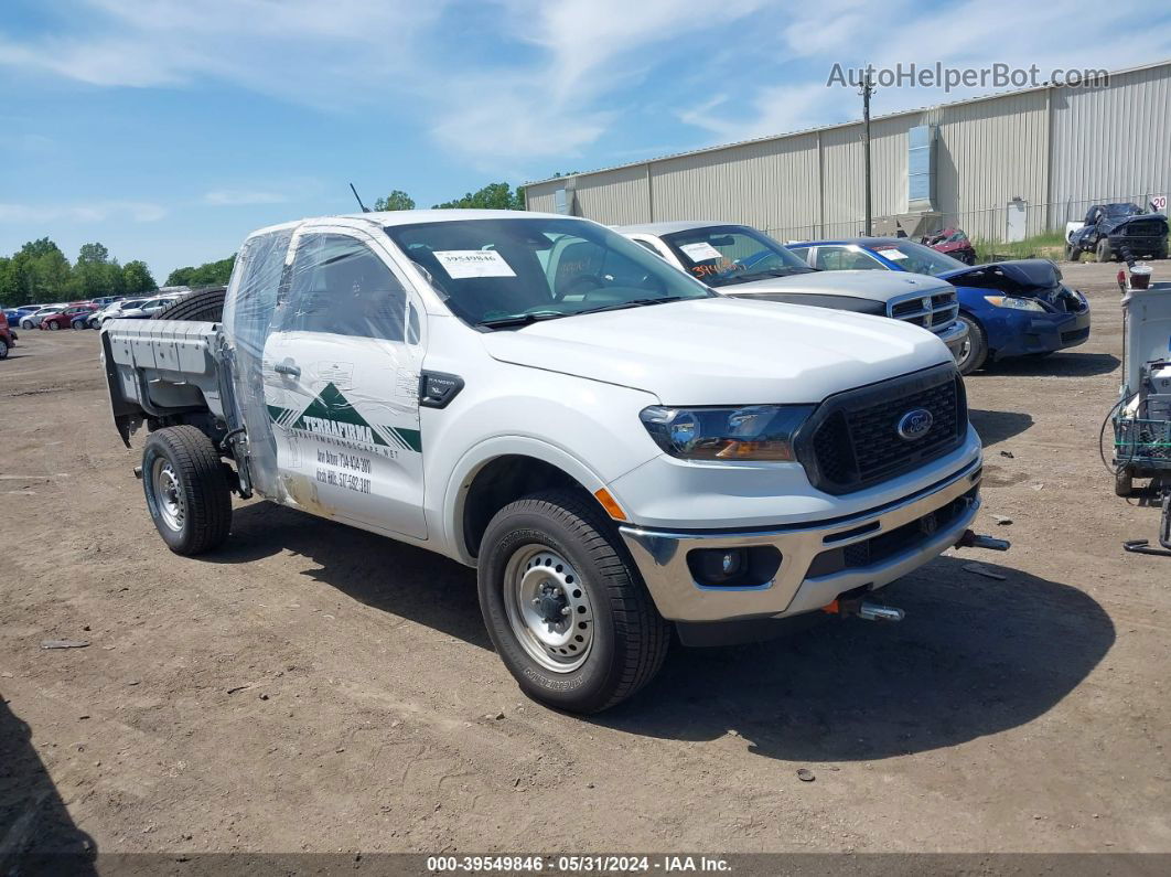 2020 Ford Ranger Xl White vin: 1FTER1FH7LLA35913