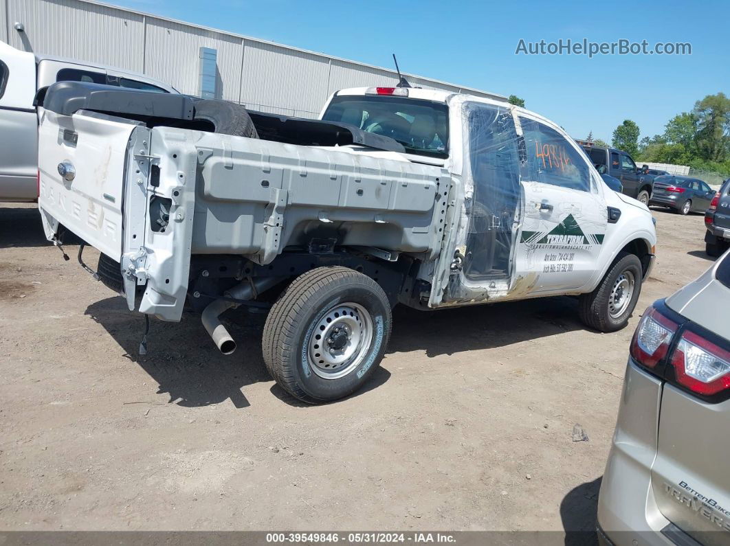 2020 Ford Ranger Xl White vin: 1FTER1FH7LLA35913