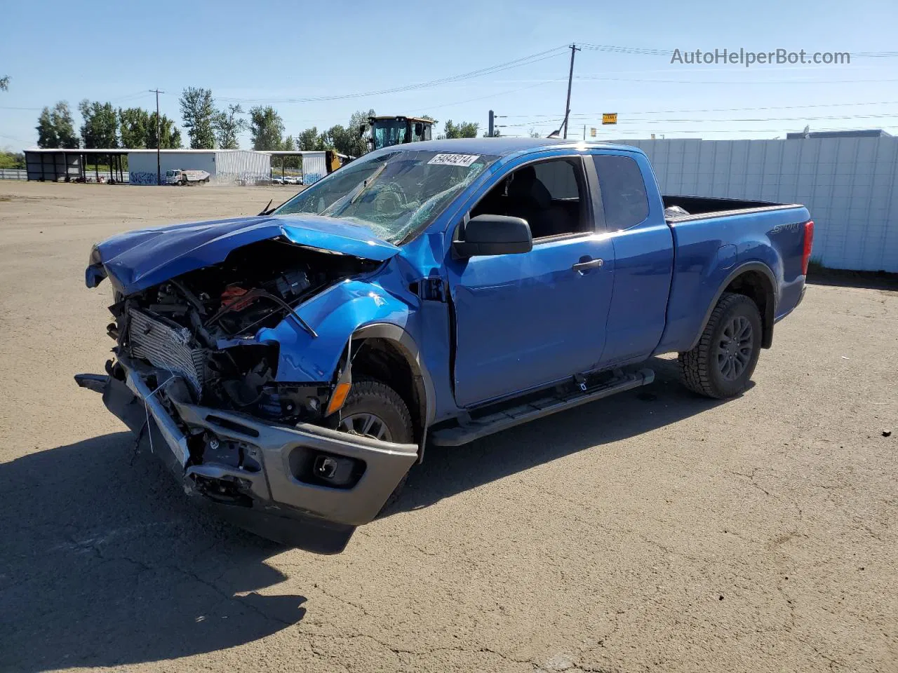 2020 Ford Ranger Xl Blue vin: 1FTER1FH7LLA36396