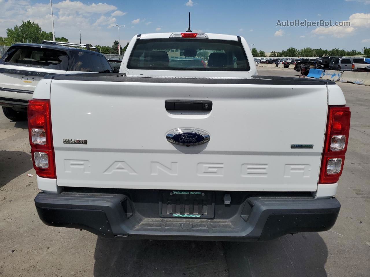 2020 Ford Ranger Xl White vin: 1FTER1FH8LLA34351