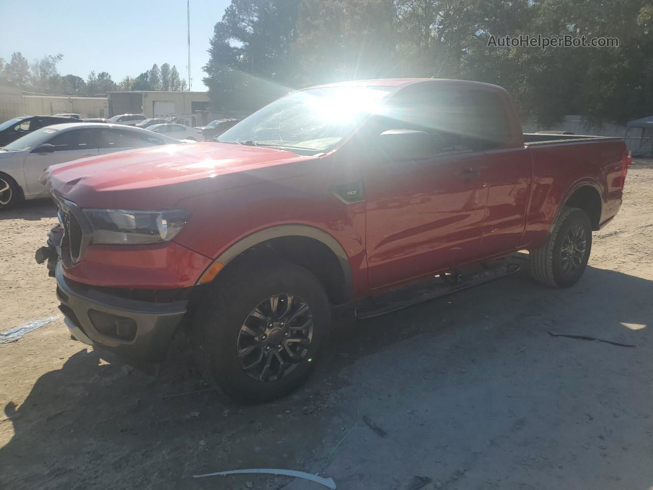 2020 Ford Ranger Xl Burgundy vin: 1FTER1FH8LLA40876