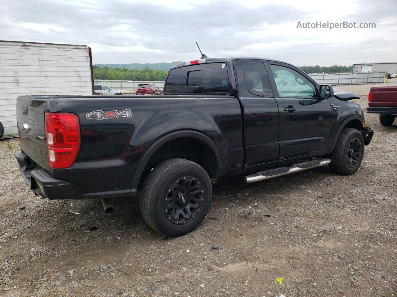 2019 Ford Ranger Xl Black vin: 1FTER1FH9KLA28945