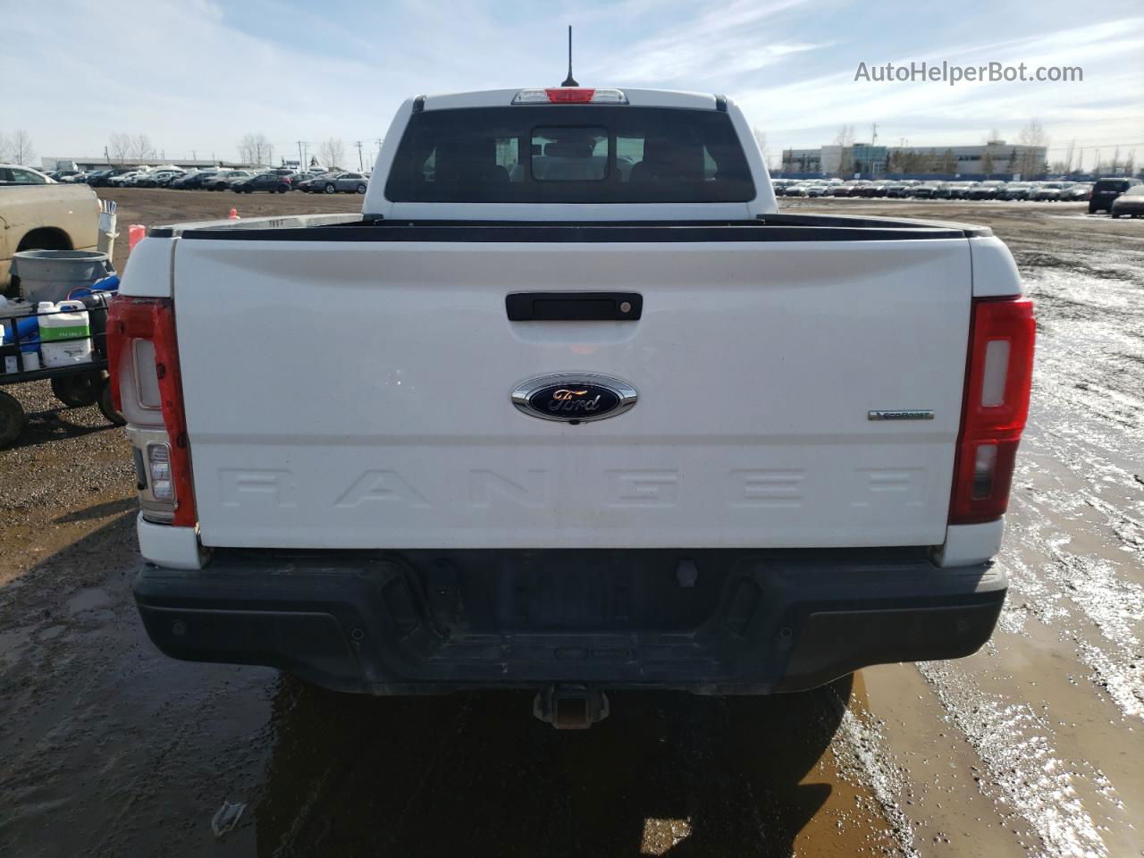 2019 Ford Ranger Xl White vin: 1FTER1FHXKLB03457