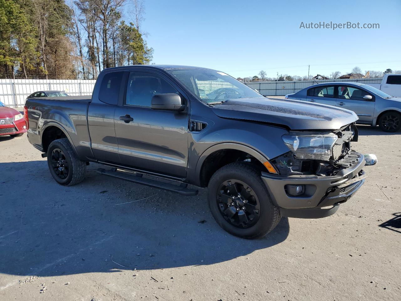 2019 Ford Ranger Xl Gray vin: 1FTER1FHXKLB18346