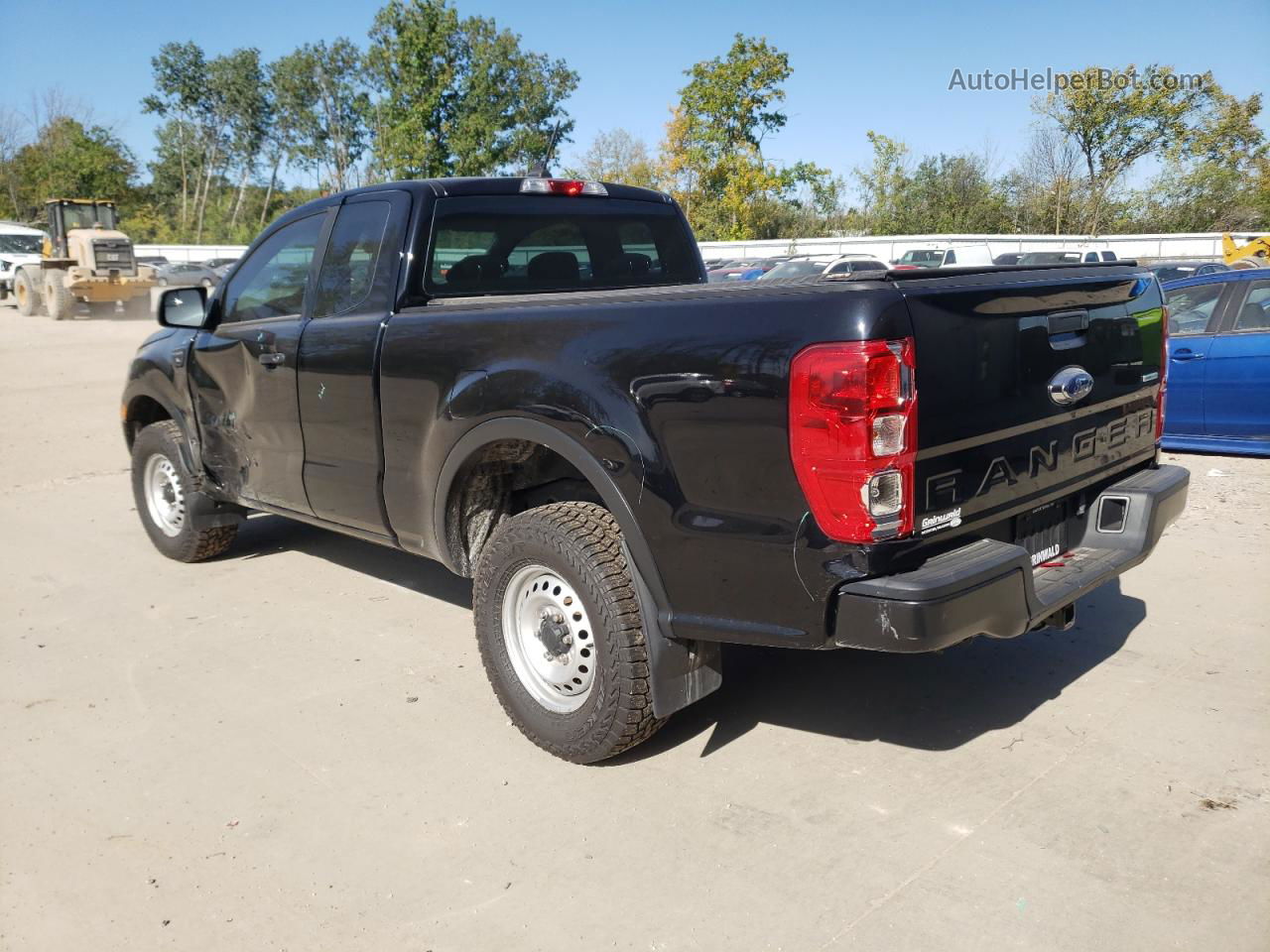 2020 Ford Ranger Xl Black vin: 1FTER1FHXLLA05658