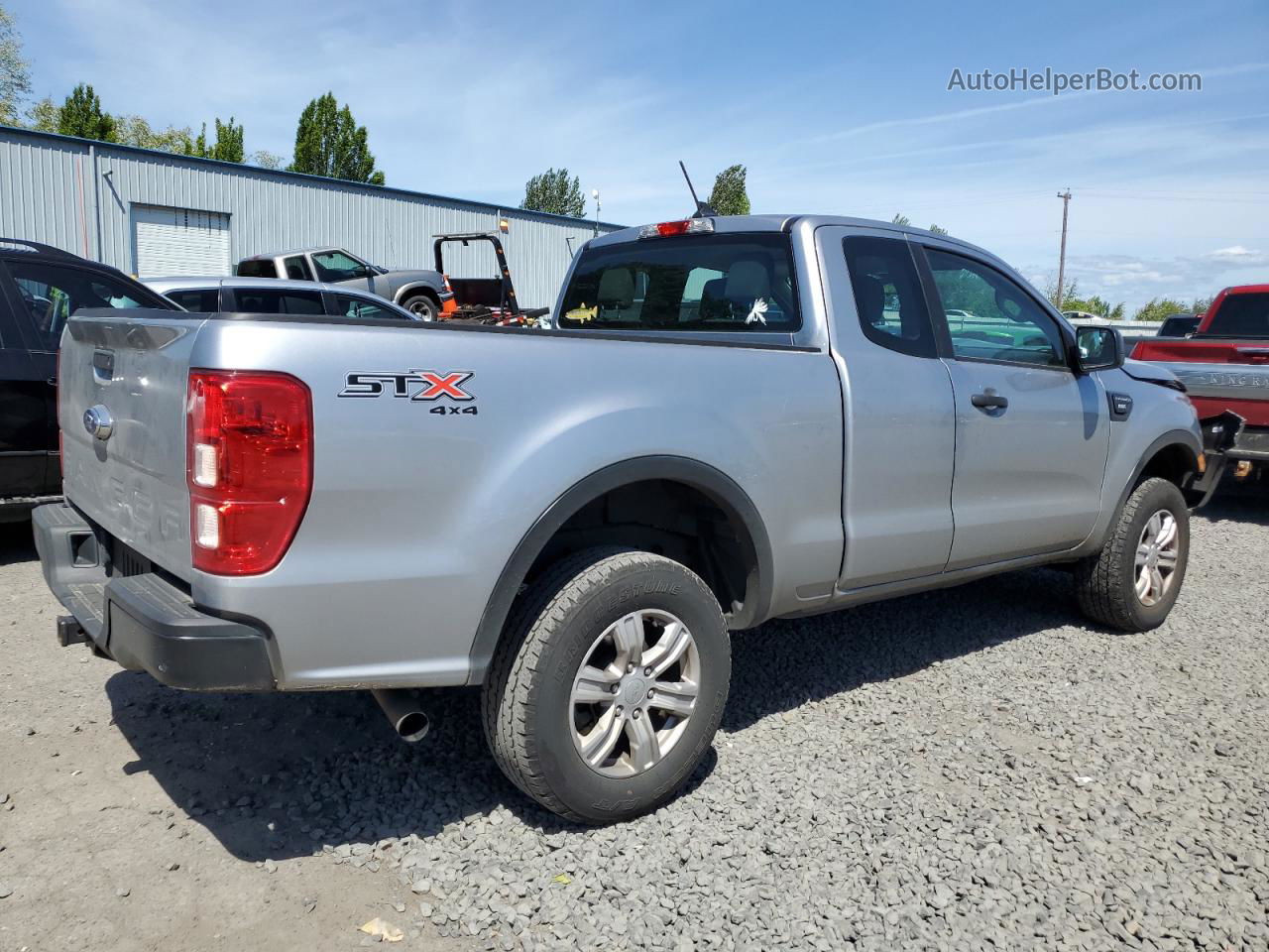 2020 Ford Ranger Xl Silver vin: 1FTER1FHXLLA95006