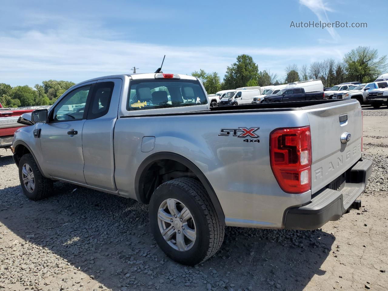 2020 Ford Ranger Xl Silver vin: 1FTER1FHXLLA95006