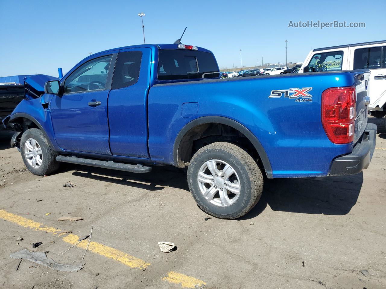 2020 Ford Ranger Xl Blue vin: 1FTER1FHXLLA96480