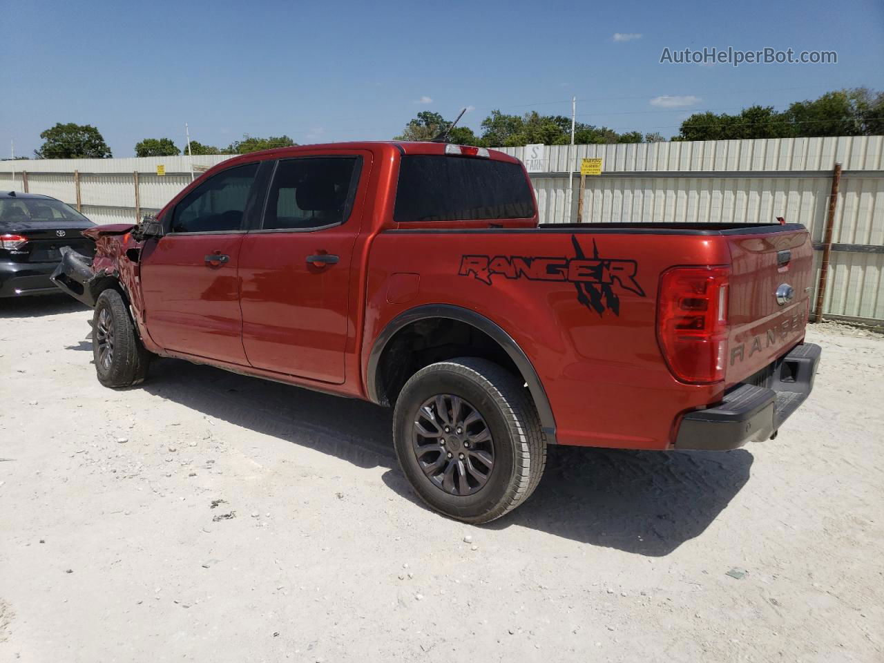 2019 Ford Ranger Xl Оранжевый vin: 1FTER4EH0KLA48908