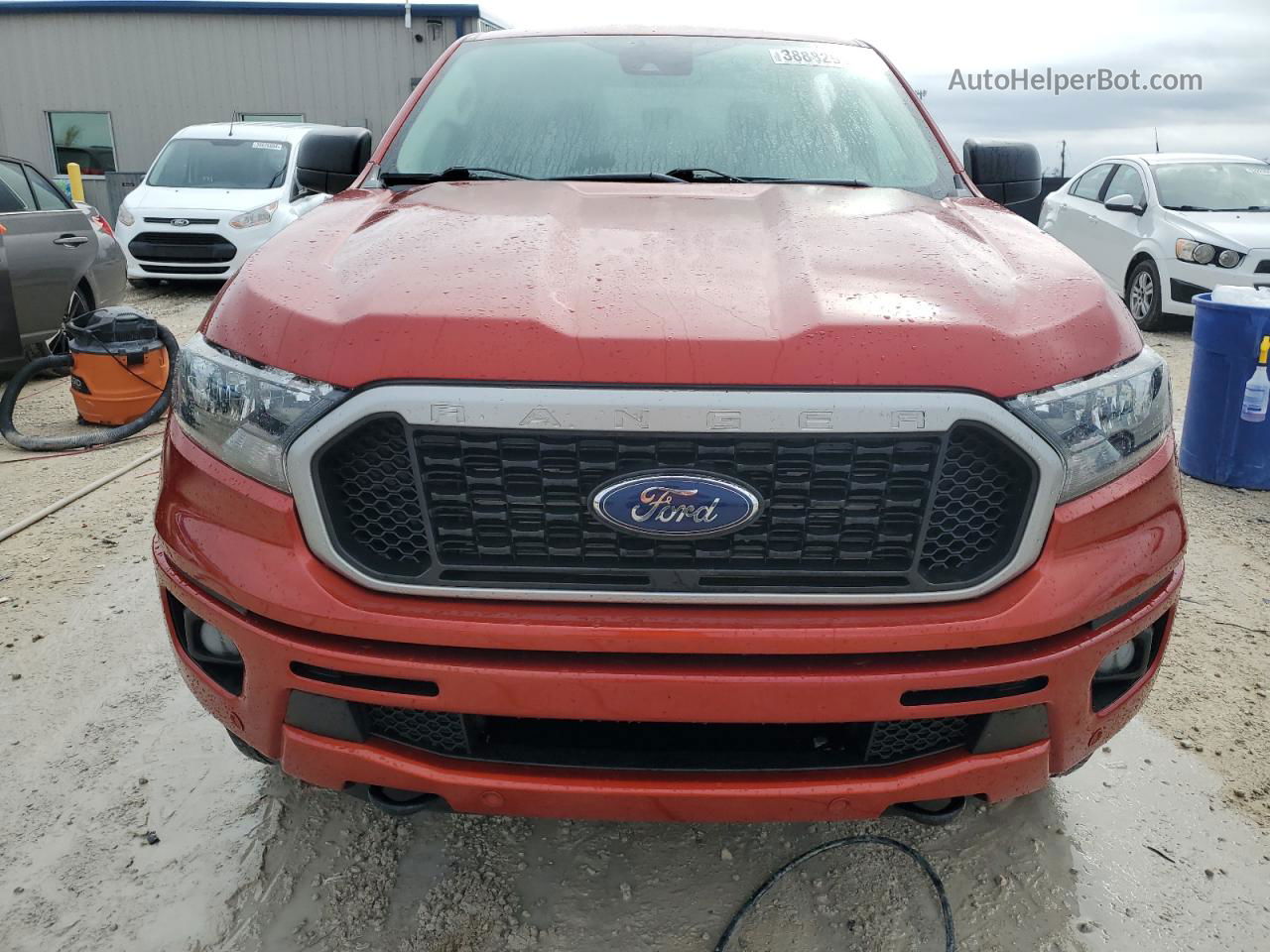 2019 Ford Ranger Xl Orange vin: 1FTER4EH0KLA69824