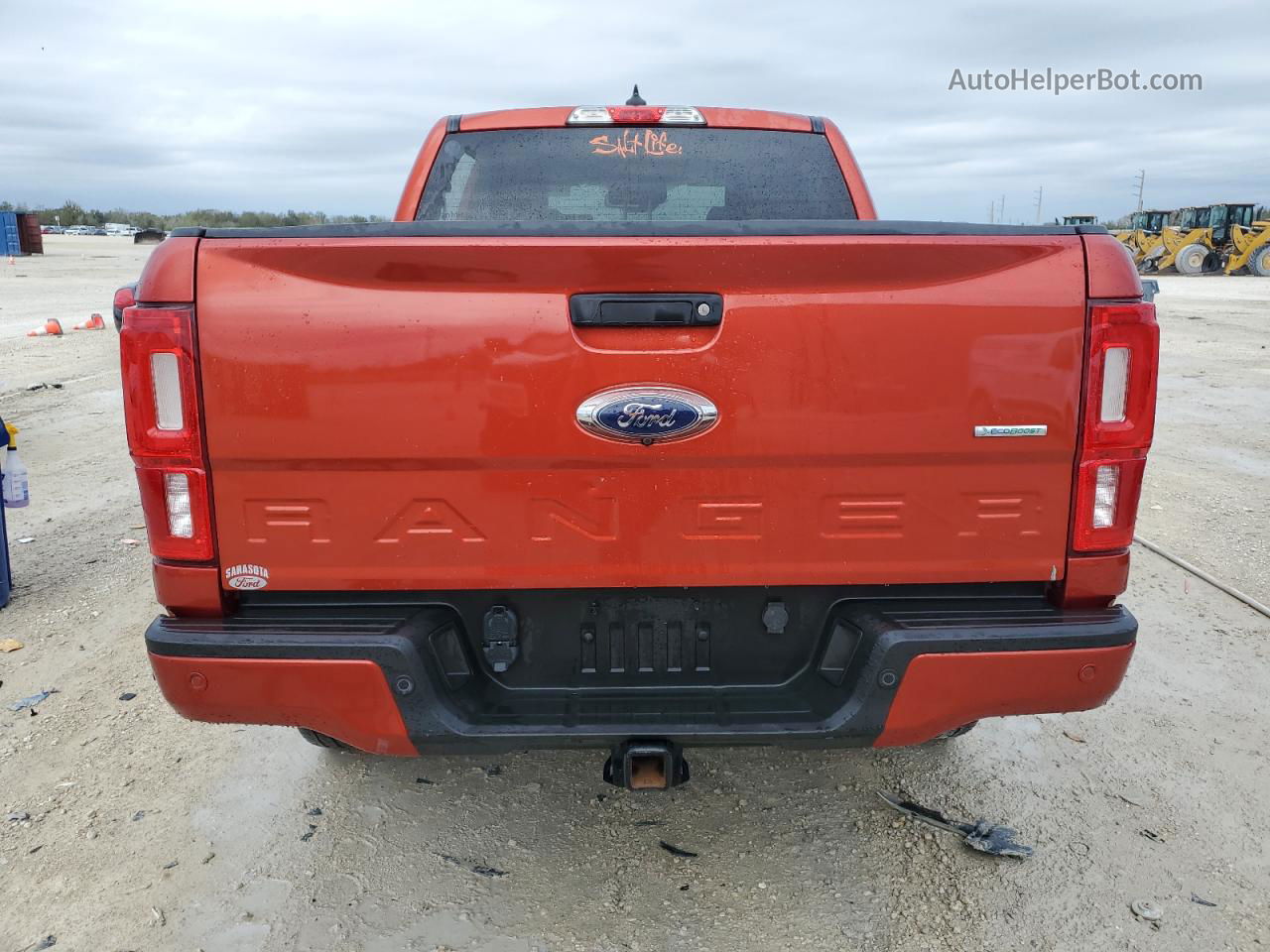 2019 Ford Ranger Xl Orange vin: 1FTER4EH0KLA69824