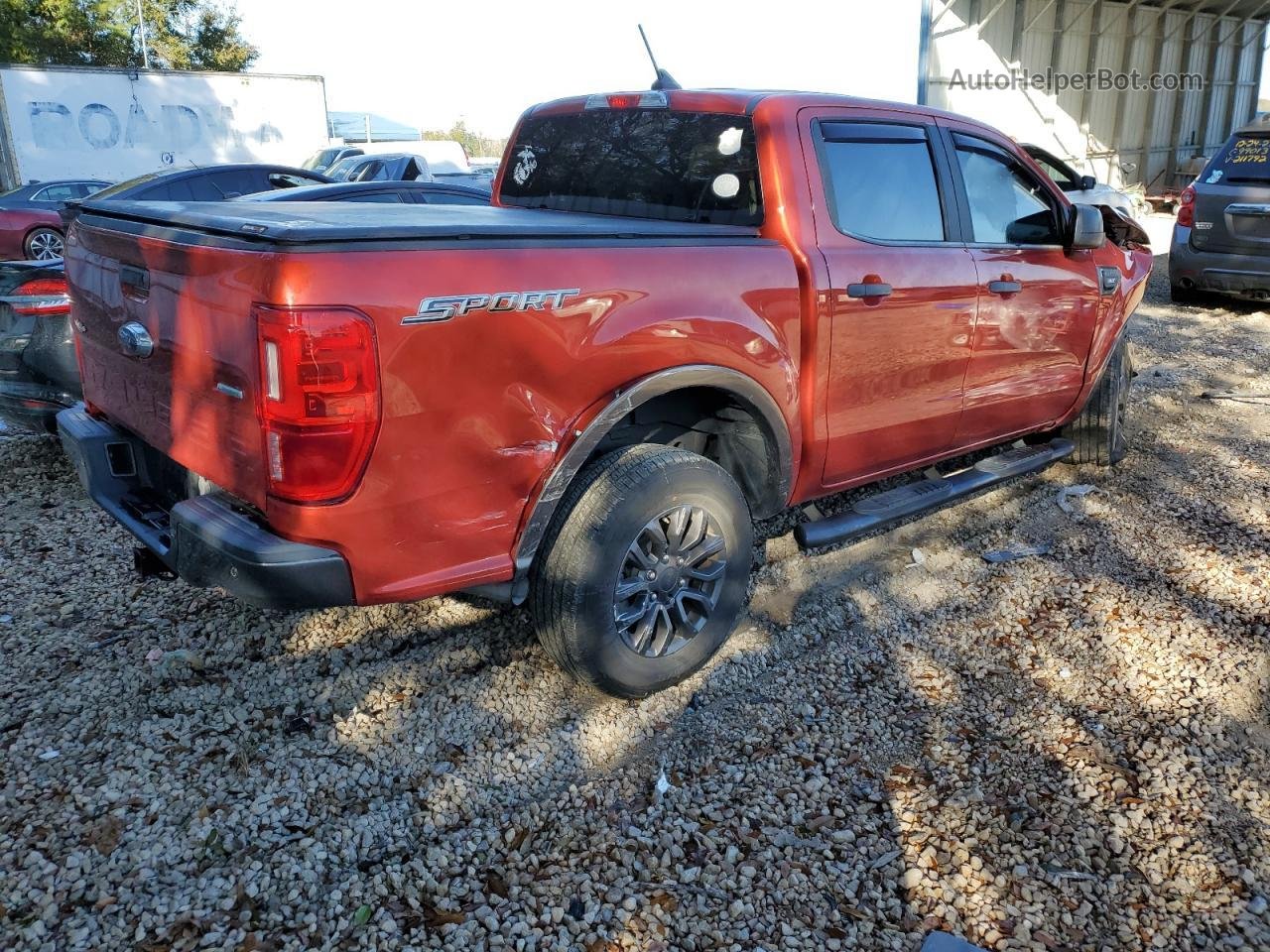 2019 Ford Ranger Xl Красный vin: 1FTER4EH0KLB12137