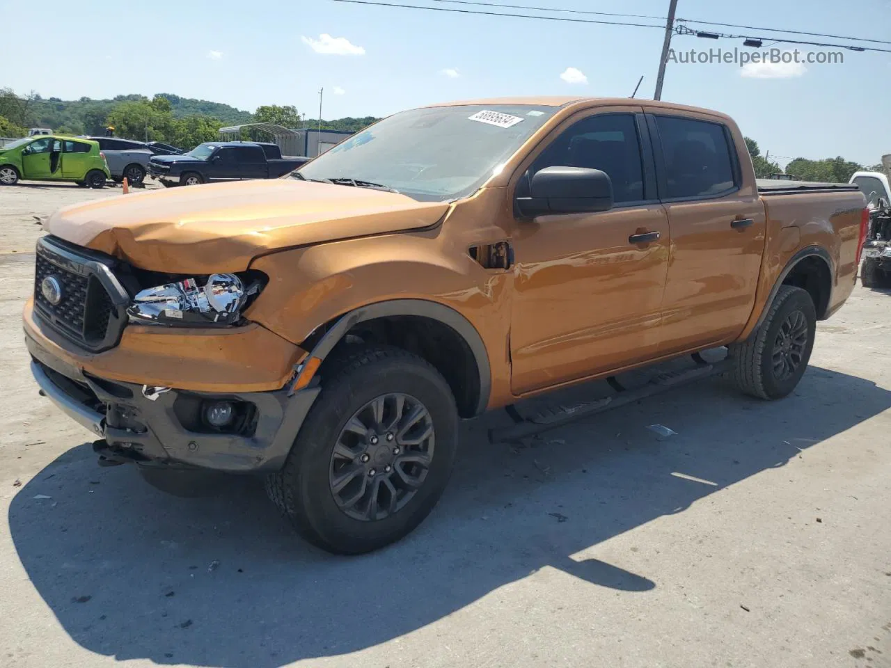 2019 Ford Ranger Xl Оранжевый vin: 1FTER4EH0KLB24627