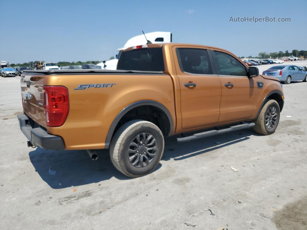 2019 Ford Ranger Xl Оранжевый vin: 1FTER4EH0KLB24627