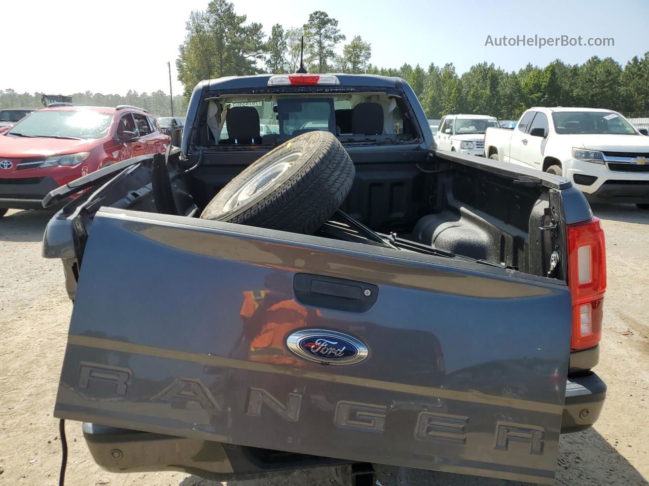 2020 Ford Ranger Xl Gray vin: 1FTER4EH0LLA78427