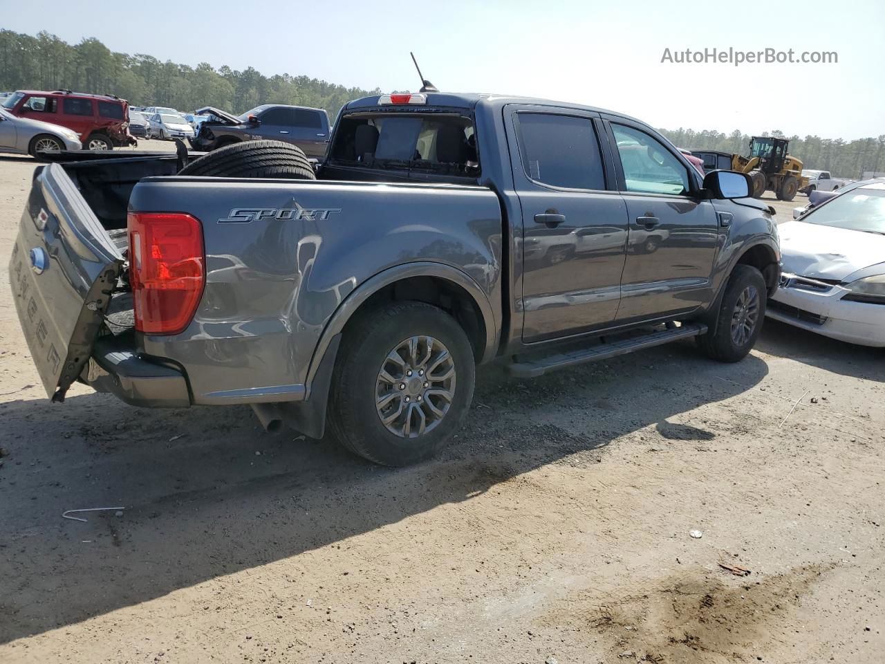 2020 Ford Ranger Xl Gray vin: 1FTER4EH0LLA78427