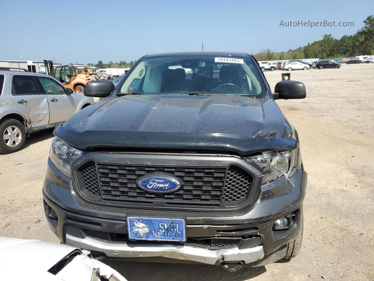 2020 Ford Ranger Xl Gray vin: 1FTER4EH0LLA78427