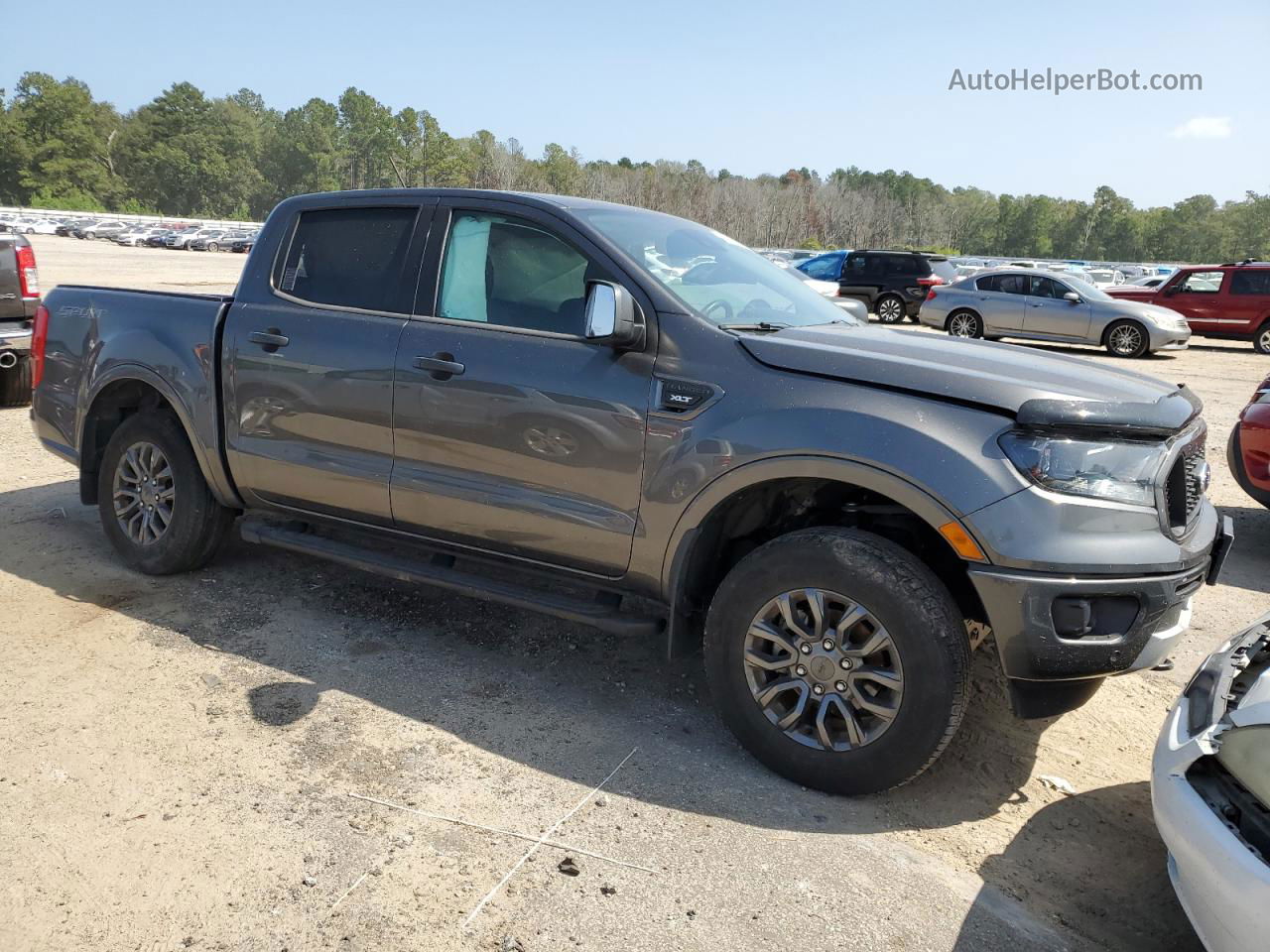 2020 Ford Ranger Xl Gray vin: 1FTER4EH0LLA78427