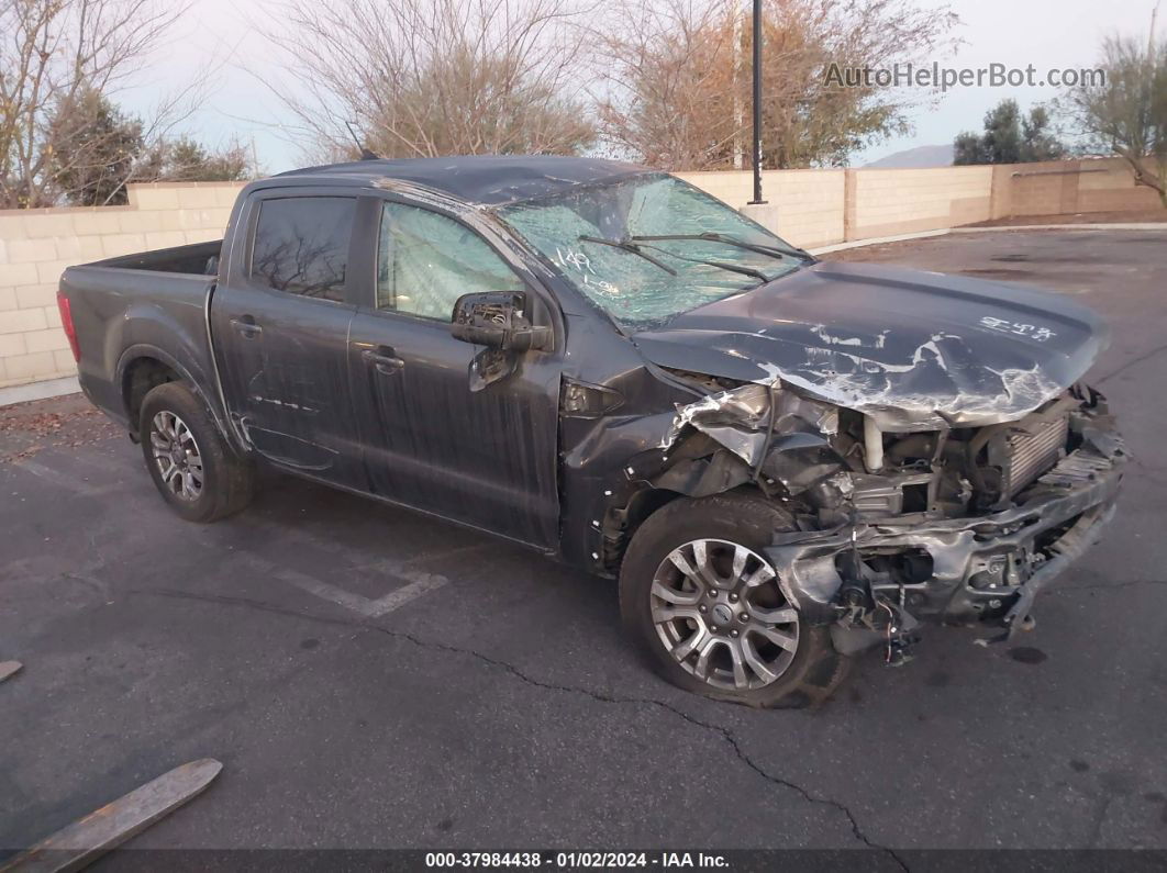 2019 Ford Ranger Lariat Серый vin: 1FTER4EH1KLA20499