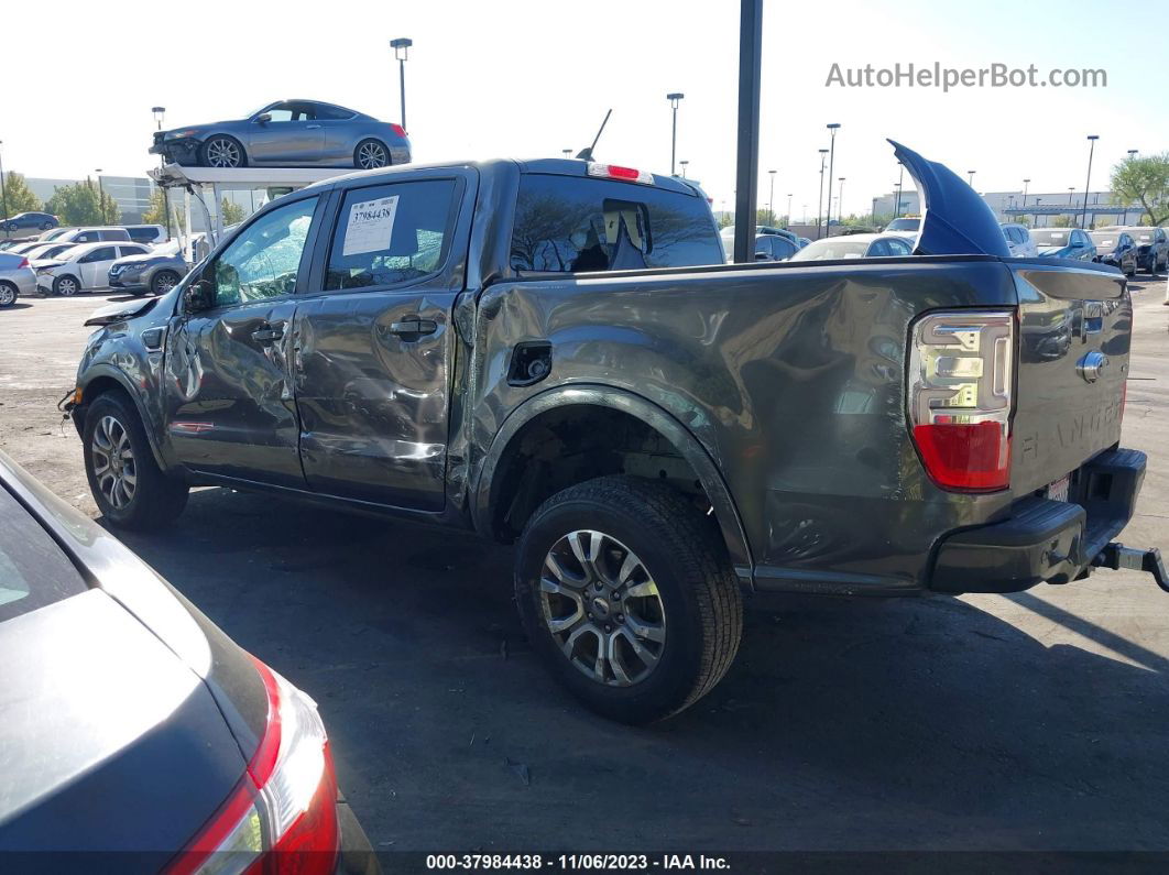 2019 Ford Ranger Lariat Gray vin: 1FTER4EH1KLA20499