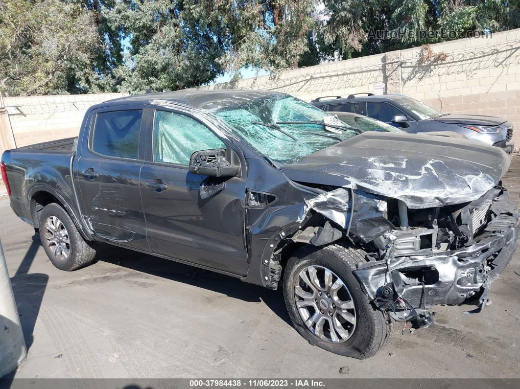 2019 Ford Ranger Lariat Серый vin: 1FTER4EH1KLA20499