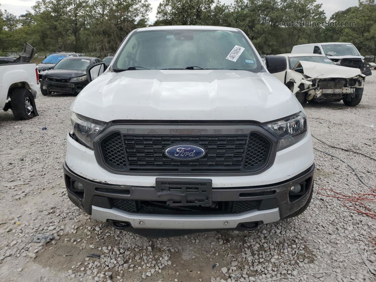 2019 Ford Ranger Xl Белый vin: 1FTER4EH1KLA48724