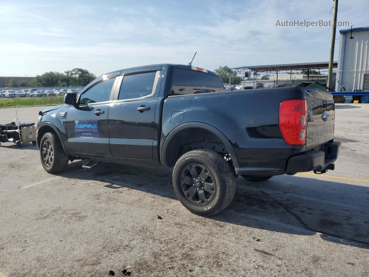 2019 Ford Ranger Xl Black vin: 1FTER4EH1KLA53521