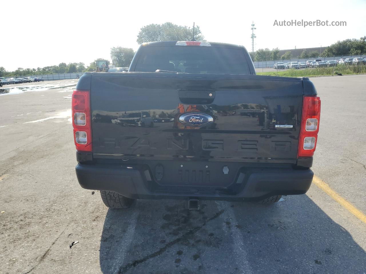 2019 Ford Ranger Xl Black vin: 1FTER4EH1KLA53521