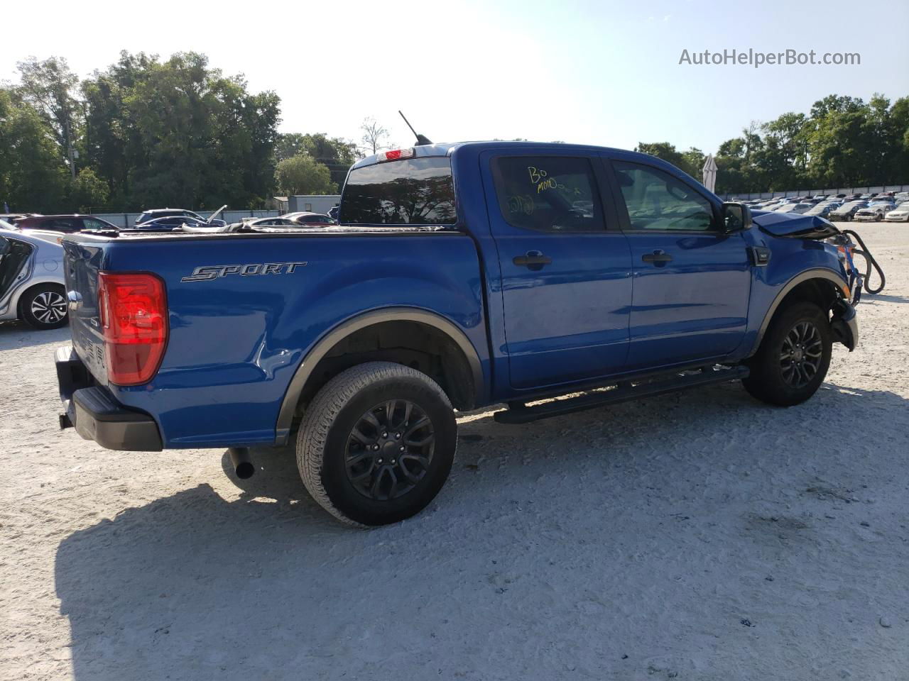 2019 Ford Ranger Xl Blue vin: 1FTER4EH1KLA63594