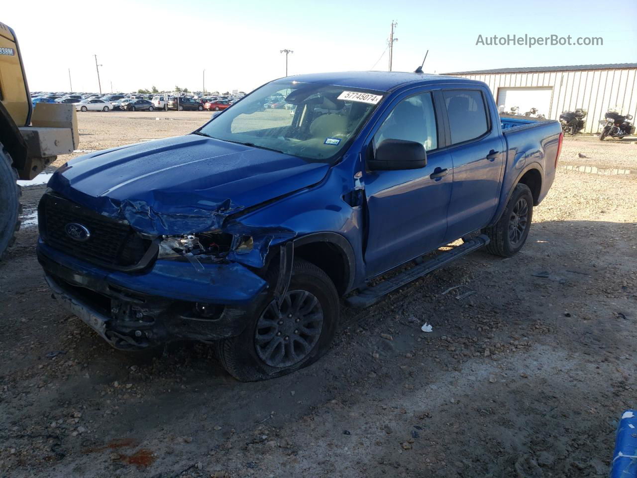 2019 Ford Ranger Xl Синий vin: 1FTER4EH1KLA86583