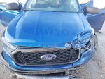 2019 Ford Ranger Xl Blue vin: 1FTER4EH1KLA86583