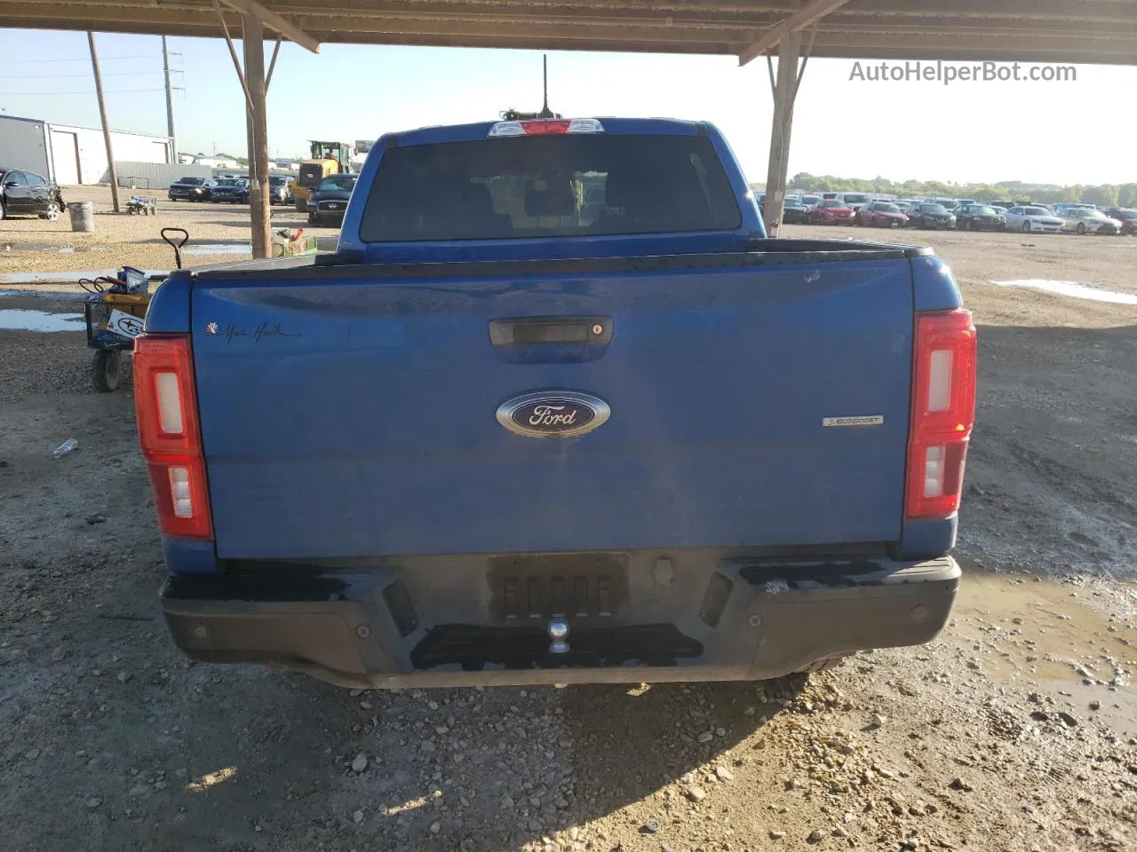 2019 Ford Ranger Xl Blue vin: 1FTER4EH1KLA86583