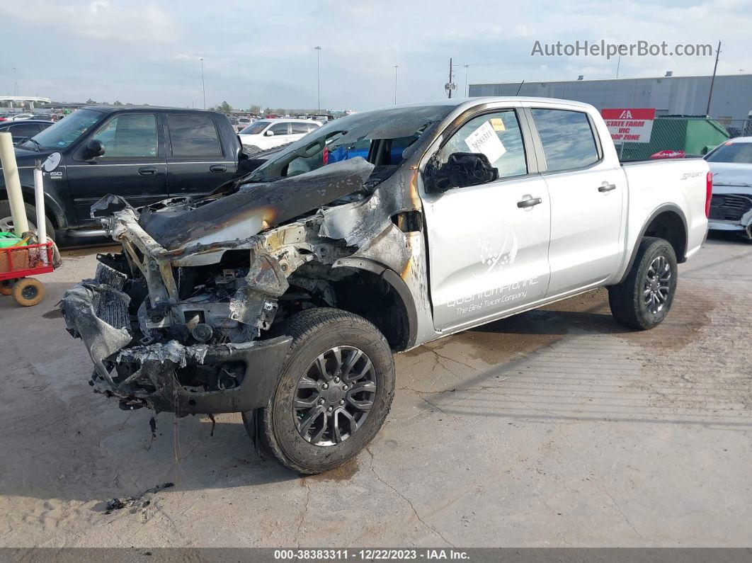 2019 Ford Ranger Xlt Silver vin: 1FTER4EH1KLA98250