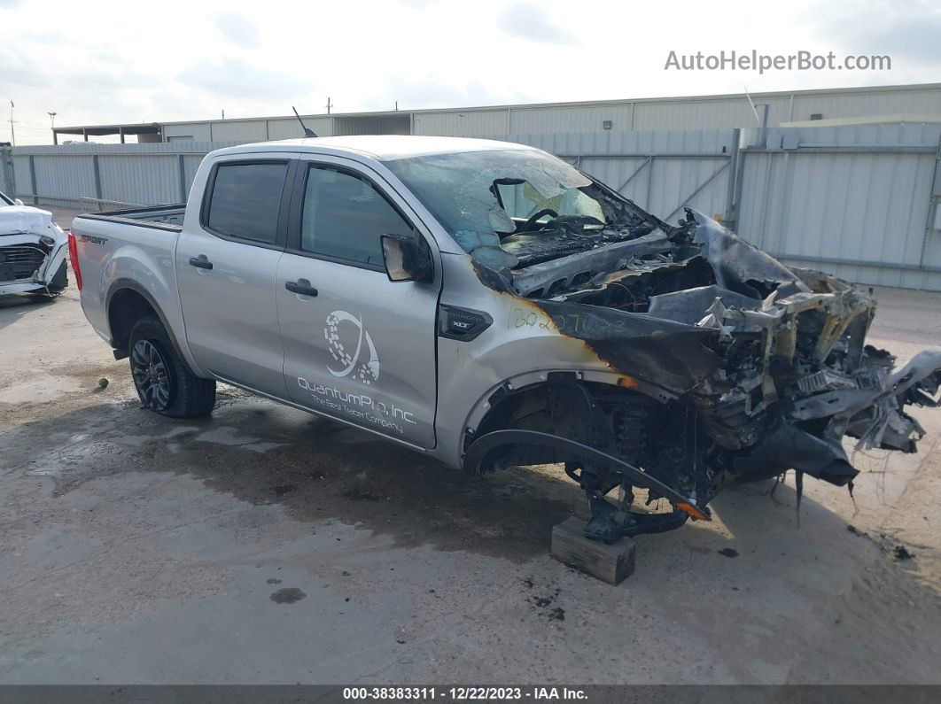 2019 Ford Ranger Xlt Silver vin: 1FTER4EH1KLA98250