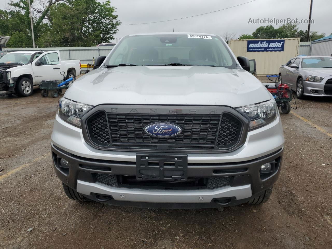 2019 Ford Ranger Xl Серебряный vin: 1FTER4EH1KLB15161