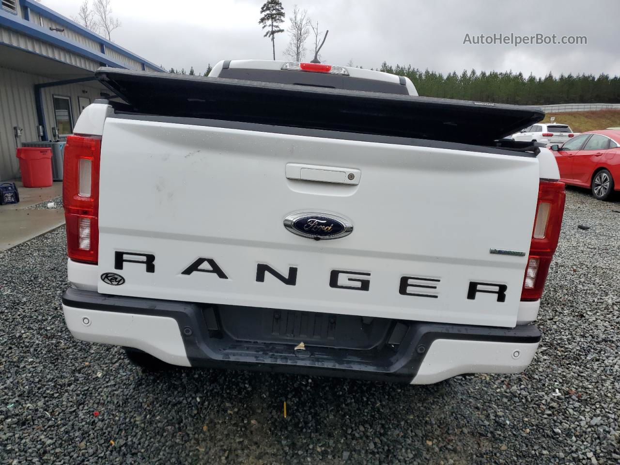 2020 Ford Ranger Xl White vin: 1FTER4EH1LLA21136