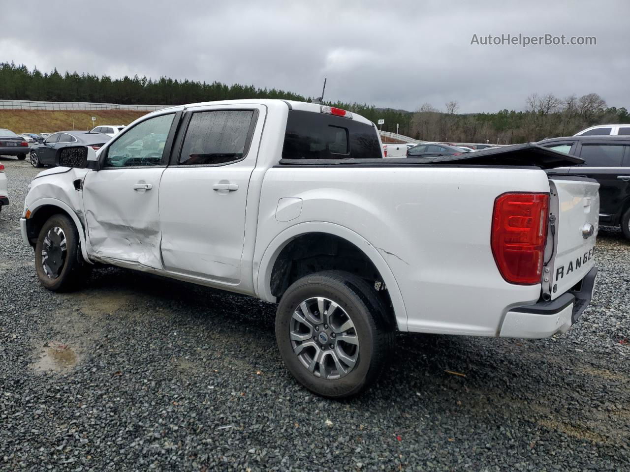 2020 Ford Ranger Xl White vin: 1FTER4EH1LLA21136